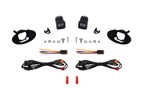 Diode Dynamics DD8445 - SSC1 Type MZ LED Fog Light Kit White SAE Fog