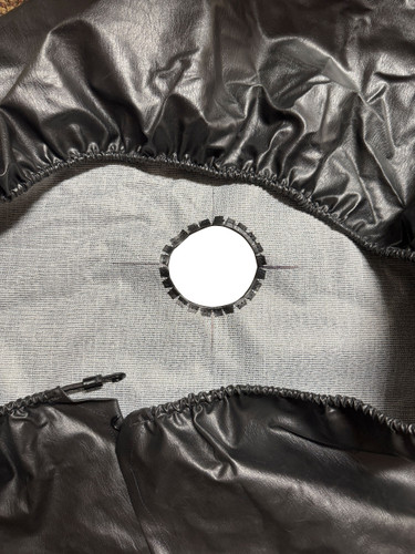 Covercraft ST1101BK - Heavy Duty Spare Tire Cover w/ Back Up Camera Opening - 26.5in - 29in x 6in - 8.75in Tire