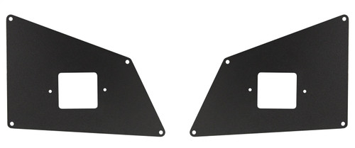 Go Rhino 243883T -  BR6 Light Plates - Textured Black