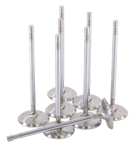 GSC Power Division 2172-8 - GSC P-D Ford Voodoo/Predator 38.26mm Head STD 121.13mm Long Chrome Polished Intake Valve - Set of 8
