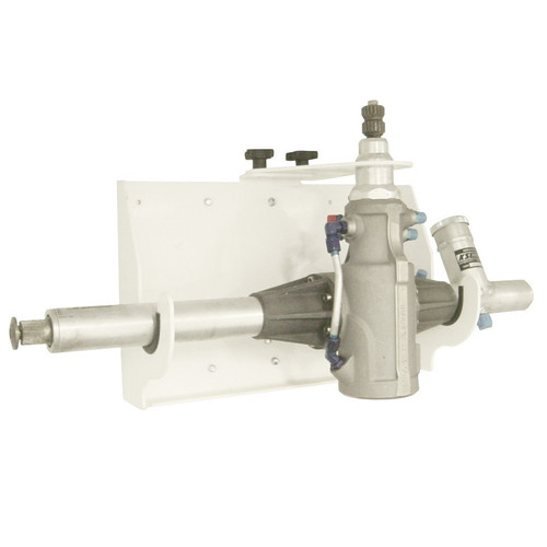 Hepfner Racing Products HRP6780-1-WHT - Steering Gear Rack - Std Powder Coat - White