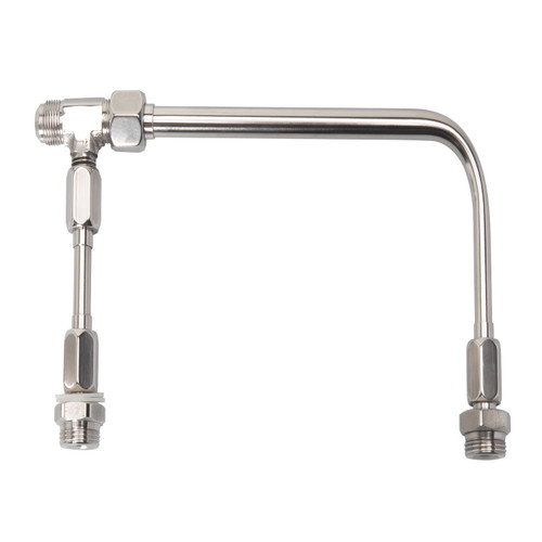 Jet Performance 34150SS - Jet Dual Feed Fuel Line Kit 4150