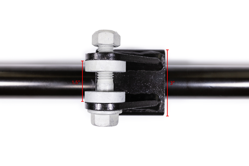 Steer Smarts 79055001 - 07-24 Jeep Wrangler/Gladiator JK/JL/JT Yeti XD Double Shear Hydro Assist 6-Bolt Tie Rod Clamp 1-5/8 Inch