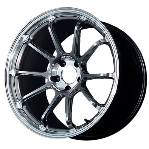 Advan YAF9J44WDHPB - RZ-DF2 19x9.5 / 5x120 BP / +44 Offset / 72.5 HB - Diamond Cut & Hyper Platinum Black