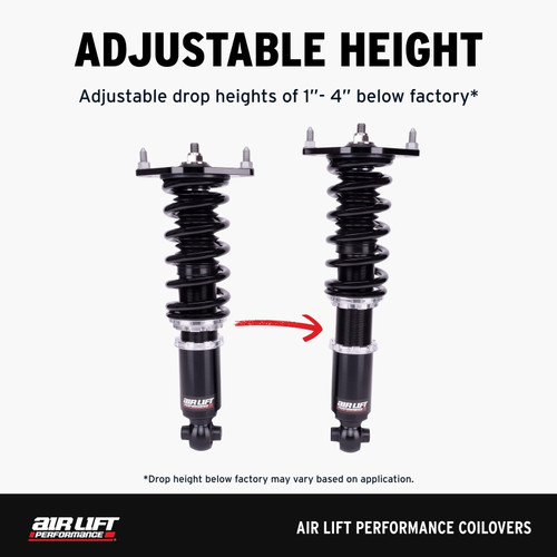 Air Lift 79003 - Performance 15-20 Audi A3 / 15-24 VW GTI Coilover Kit