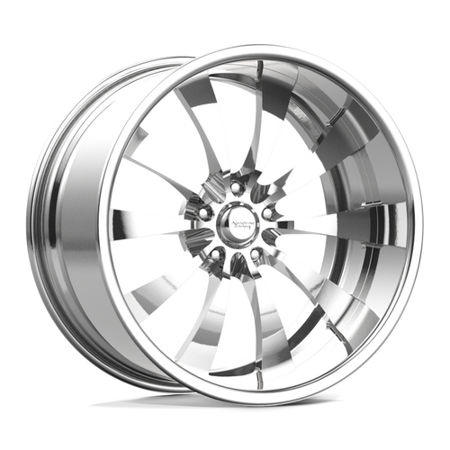 American Racing Wheels VF4997805260-CST - VF499 FORGED 17X8 5X120 BLK/POL 6.0BS