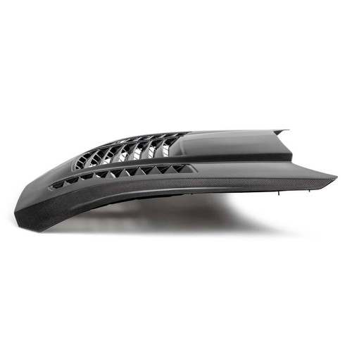 Anderson Composites AC-HD24FDMU-GT4-DS - 2024 Ford Mustang Type-GT4 Double-Sided Carbon Fiber Hood Anderson Composites AC-HD24FDMU-GT4-DS - 2024 Ford Mustang Type-GT4 Double-Sided Carbon Fiber Hood