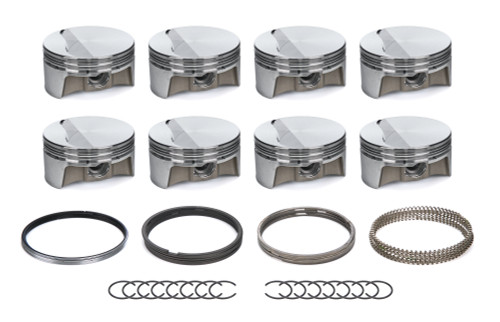 Bullet Pistons BLS1009-007-SET - GM LS F/T Piston Set w/Rings 3.905 Bore