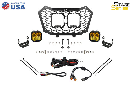 Diode Dynamics DD7903-SS3GRL-3415 - Stage Series LED Grille Kit for 2022-2024 Honda Talon, Cool White (6000K) Pro White Combo