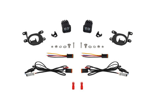 Diode Dynamics DD8289-SSC1FOG-3035 - SSC1 LED Fog Light Kit for 23-24 Toyota GR Corolla, White SAE Fog