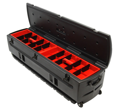 DU-HA 70105 - DÜHA Tote Gun and Gear Truck Storage Box - Heavy-Duty, Portable Rolling Tool Box or Gun Case for SUVs, UTVs, Pickup Trucks, and More - No Slide Bracket 