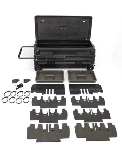 DU-HA 70604 - DÜHA Squad Box with manual latch - The Ultimate Footlocker - Interior / Exterior Portable and Lockable Storage for Pickup Trucks / Jeeps / Various SUV's 