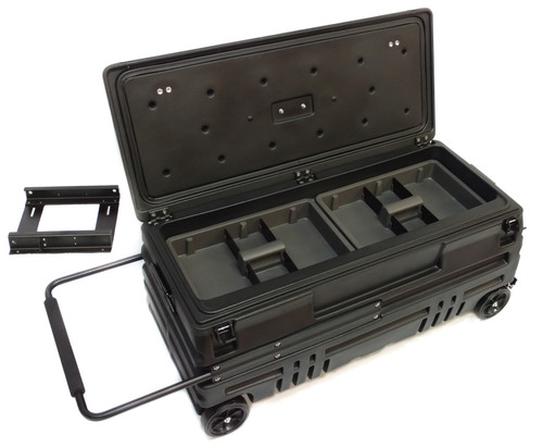 DU-HA 70674 - DÜHA Squad Box with manual latch and slide bracket - The Ultimate Footlocker - Interior / Exterior Portable and Lockable Storage for Pickup Trucks / Jeeps / Various SUV's #