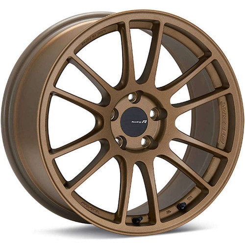 Enkei 504-895-6522GG - GTC01RR 18x9.5 5x114.3 22mm Offset Titanium Gold Wheel *Special Order*
