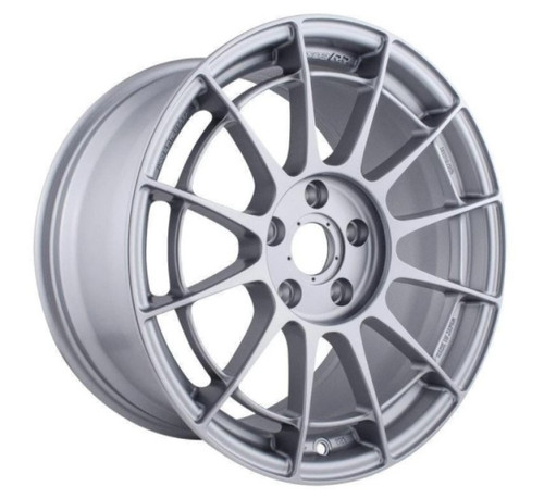 Enkei 512-895-6540SP - NT03RR 18x9.5 5x114.3 40mm Offset 75mm Bore - Silver Paint Wheel