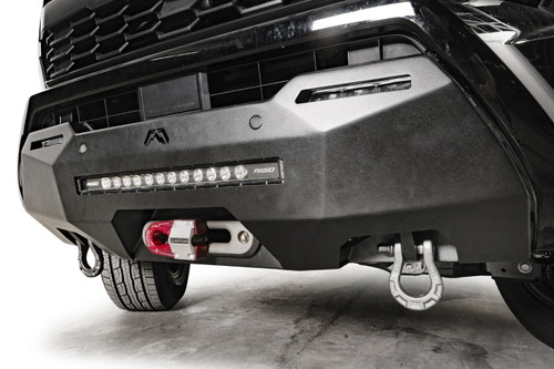 Fab Fours TT24-N6351-B - Winch Mount; w/No Guard; Bare;