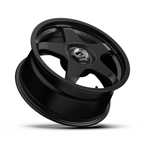 fifteen52 STCAB-77554+40 - Chicane 17x7.5 / 5x100 BP / 40mm ET / 73.1mm CB / 5.82in BS / Asphalt Black Wheel
