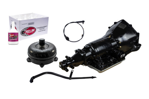 FTI Performance FTK7R4-3H3 - FTI 700R4 Transmission Kit - Level 3 - 600HP - Chevy Bell - Holley Adapter SRLT0082 Converter