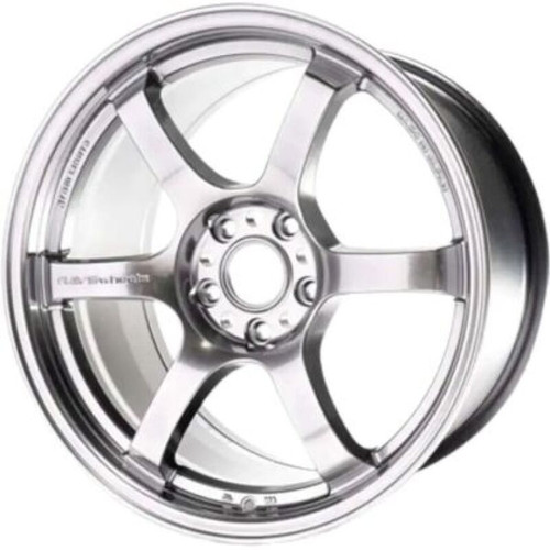 Gram Lights WGIE35EQNK - 57DR 15x8.0 +35 5-114.3 Grace Silver Wheel