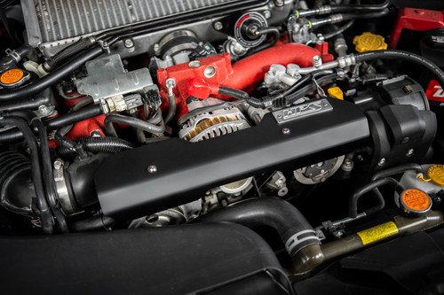 HPS Performance 71-100WB - Belt cover, protects pulley and components from debris, dresses up engine bay