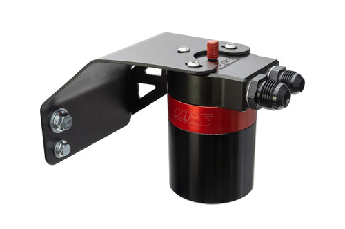 HPS Performance 860-004 - Plug and play oil catch can kit, separates oil from PCV system