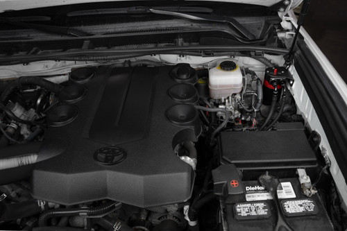 HPS Performance 860-010 - Plug and play oil catch can kit, separates oil from PCV system