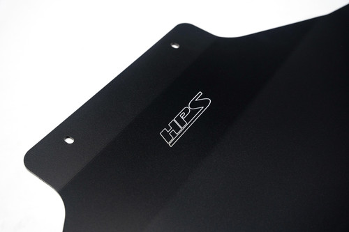 HPS Performance SP-102 - 1/8" thick aluminum skid plate, replaces composite or plastic stock undertray