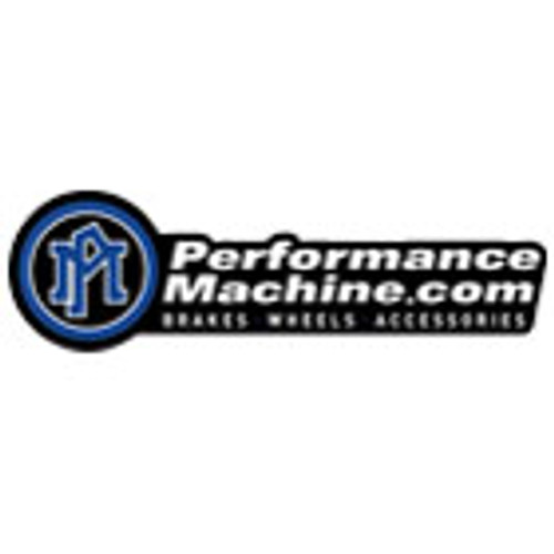 Performance Machine 0052-2427-RC - 125 x 4 Race Series Radial Mount Caliper with ARC - Left - Red