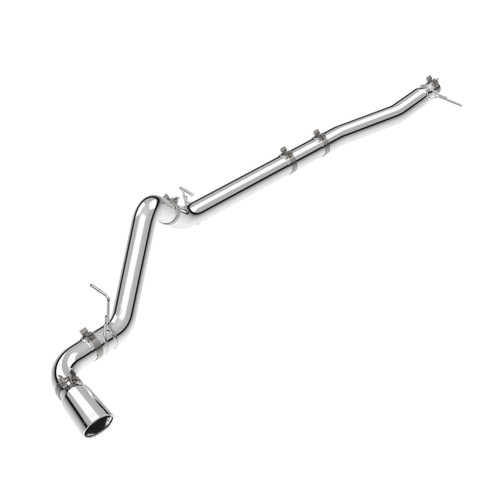 PPE 117153030 - 23-25 GM 3.0L Duramax 304 Stainless Steel DPF-Back Performance Exhaust Kit - Single Exit Polished Pipe Polished Tip