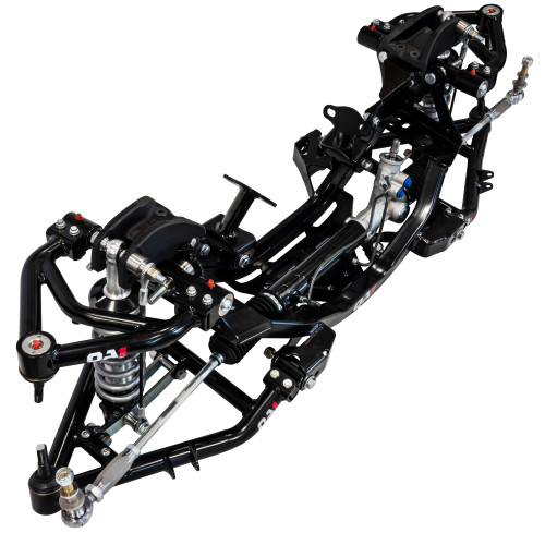 QA1 52623-D750 - 73-87 Chevrolet C10 Double Adjustable Front Coilover Crossmember System w/ 750lb/in Springs