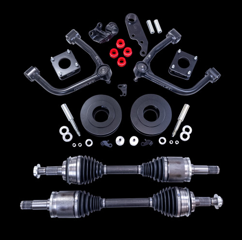 ReadyLIFT 69-52311 - 3.0'' SST Lift   Kit Front with 1.25'' Rear with Upper Control Arms with CV Axle