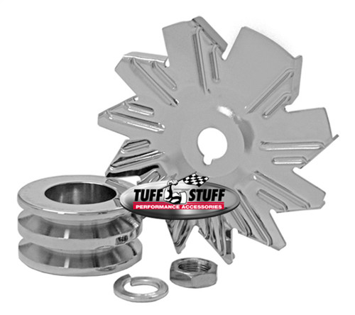 Tuff Stuff Performance Accessories 7600B - Alternator Fan And Pulley Combo