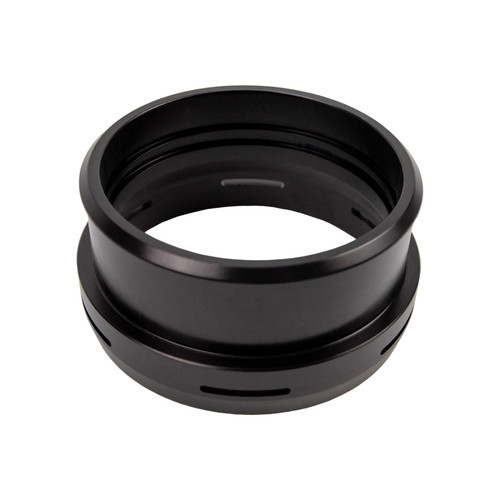 Wehrli WCF100295-FTB - 2017+ Ford 6.7L Power Stroke 3.5in Cold Side Intercooler Pipe - Fine Texture Black