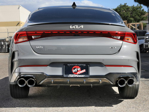 aFe Power 49-37043-P - Takeda 21-24 Kia K5 GT L4-2.5L (t) SS Axle-Back Exhaust System w/ Polished Tips