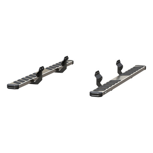 ARIES 2553019 - NovaTrac 6" x 75" Running Boards, Select F-150, F-250, F-350, F-450, F-550