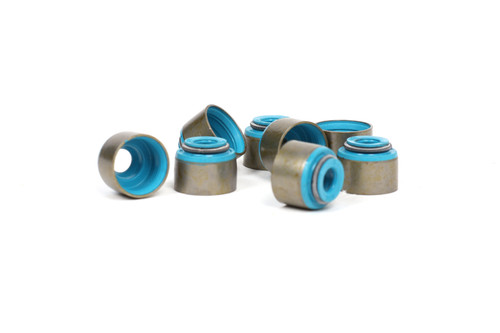 BLOX Racing BXPT-10450 - Racing Honda 5.5mm Valve Stem Seals Blue FKM - Set of 16 (Fits Both Intake & Exhaust)
