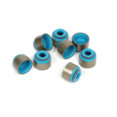 BLOX Racing BXPT-10450 - Racing Honda 5.5mm Valve Stem Seals Blue FKM - Set of 16 (Fits Both Intake & Exhaust)