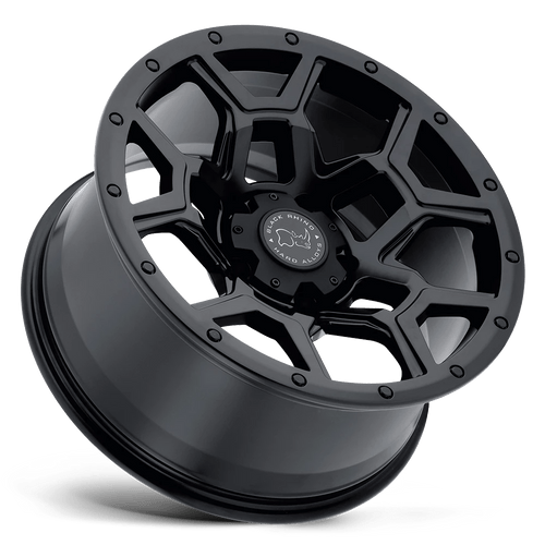 Black Rhino Wheels 1895VRL066140M12 - Overland 18X9.5 Matte Black