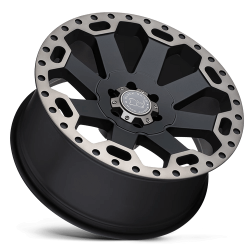 Black Rhino Wheels 2090WAR005140M78 - Warlord 20X9 Matte Black W/ Mach Dark Tint