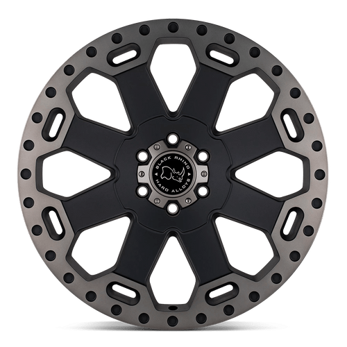 Black Rhino Wheels 2090WAR005140M78 - Warlord 20X9 Matte Black W/ Mach Dark Tint