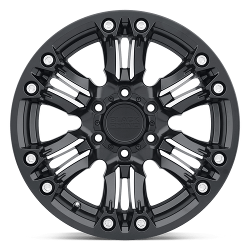 Black Rhino Wheels 2095ASG126135M87 - Asagai 20X9.5 Matte Black & Machined