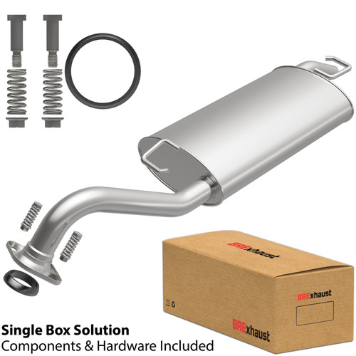 BRExhaust 106-0060 - 2005-2008 Toyota Corolla 1.8L Direct-Fit Replacement Exhaust System