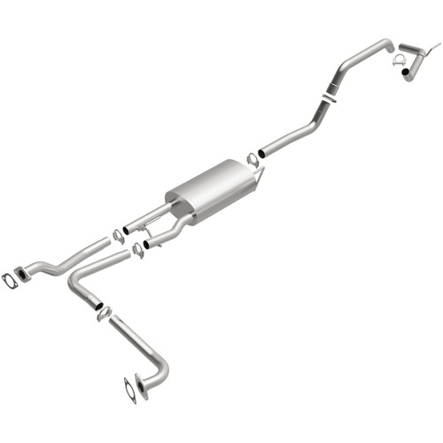 BRExhaust 106-0296 - 2012-2017 Nissan Direct-Fit Replacement Exhaust System