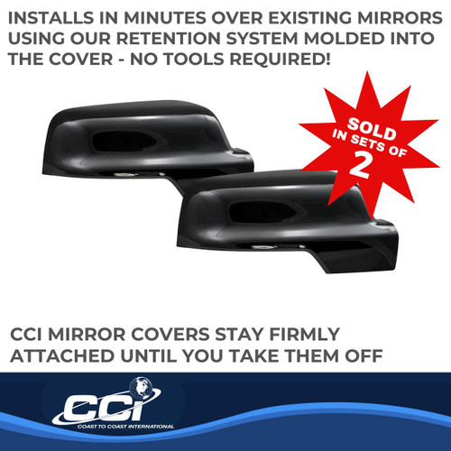 Coast To Coast CCIMC67534BK - Exterior Mirror Cover