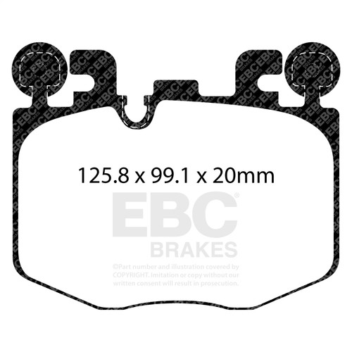 EBC S12KF2294 - S12 Brake Pad and Rotor Kit