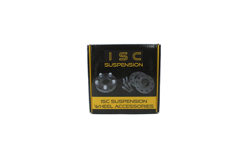 ISC Suspension ISC-WS5X10025B - 5x100 Hub Centric Wheel Spacers 25mm Black (Pair)