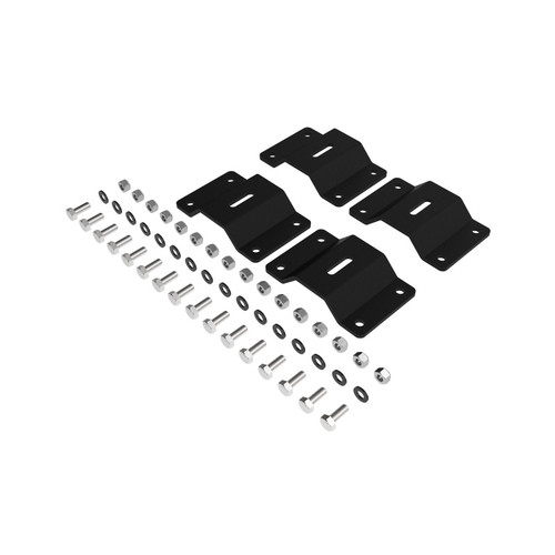 KC HiLiTES 92510 - Platform One Rooftop Tent Mounts (Does Not Include Rack)