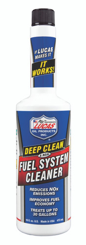 Lucas Oil Products 10512 - Deep Clean Fuel System Cleaner Case 12x16 Ounce