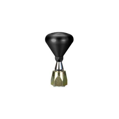 Lokar ES6L80HMB - ES Shifter GM 6L80 Chrom e 4in Mush Black Knob