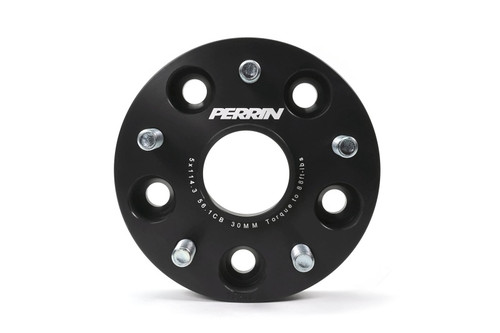 Perrin PSP-WHL-030BK - Subaru 30mm Wheel Spacers 5x114.3 BP w/56mm Hub - Black